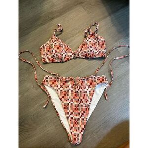 L*Space Kristen Bikini Set Sz Medium NWOT